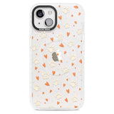 Paws & Hearts Pattern (Clear) Phone Case iPhone 15 Plus / Magsafe Impact Case,iPhone 15 / Magsafe Impact Case Blanc Space