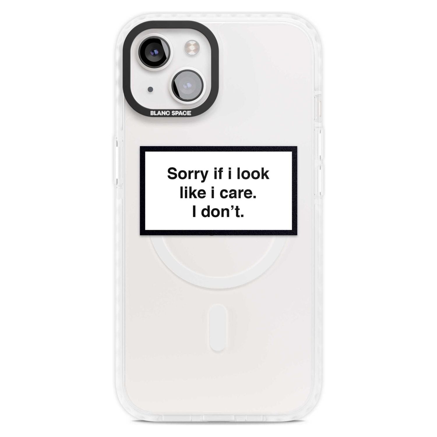 Sorry If I Look Like I Care