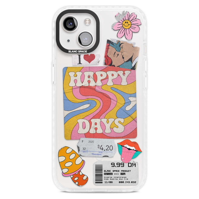 Groovy Trip Phone Case iPhone 15 Plus / Magsafe Impact Case,iPhone 15 / Magsafe Impact Case Blanc Space