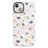 Kawaii Sushi & Rice Phone Case iPhone 15 Plus / Magsafe Impact Case,iPhone 15 / Magsafe Impact Case Blanc Space