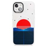 Japanese Sunset Vaporwave Phone Case iPhone 15 Plus / Magsafe Impact Case,iPhone 15 / Magsafe Impact Case Blanc Space