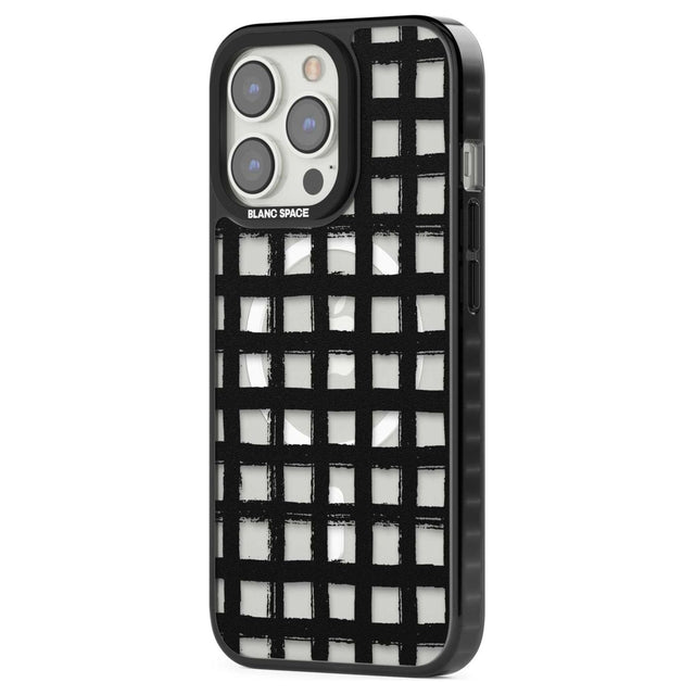 Messy Black Grid - Clear Phone Case iPhone 15 Pro Max / Black Impact Case,iPhone 15 Plus / Black Impact Case,iPhone 15 Pro / Black Impact Case,iPhone 15 / Black Impact Case,iPhone 15 Pro Max / Impact Case,iPhone 15 Plus / Impact Case,iPhone 15 Pro / Impact Case,iPhone 15 / Impact Case,iPhone 15 Pro Max / Magsafe Black Impact Case,iPhone 15 Plus / Magsafe Black Impact Case,iPhone 15 Pro / Magsafe Black Impact Case,iPhone 15 / Magsafe Black Impact Case,iPhone 14 Pro Max / Black Impact Case,iPhone 14 Plus / Bl