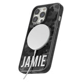 Personalised Horizontal Name Black Camouflage Custom Phone Case iPhone 15 Pro Max / Black Impact Case,iPhone 15 Plus / Black Impact Case,iPhone 15 Pro / Black Impact Case,iPhone 15 / Black Impact Case,iPhone 15 Pro Max / Impact Case,iPhone 15 Plus / Impact Case,iPhone 15 Pro / Impact Case,iPhone 15 / Impact Case,iPhone 15 Pro Max / Magsafe Black Impact Case,iPhone 15 Plus / Magsafe Black Impact Case,iPhone 15 Pro / Magsafe Black Impact Case,iPhone 15 / Magsafe Black Impact Case,iPhone 14 Pro Max / Black Imp