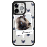 Personalised Burmese Cat Photo Custom Phone Case iPhone 15 Pro Max / Magsafe Black Impact Case,iPhone 15 Pro / Magsafe Black Impact Case,iPhone 14 Pro Max / Magsafe Black Impact Case,iPhone 14 Pro / Magsafe Black Impact Case,iPhone 13 Pro / Magsafe Black Impact Case Blanc Space