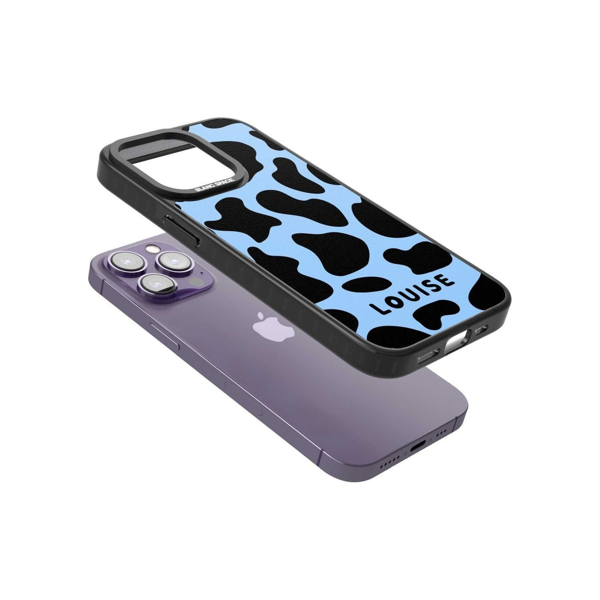 Personalised Blue and Black Cow Print Custom Phone Case iPhone 15 Pro Max / Black Impact Case,iPhone 15 Plus / Black Impact Case,iPhone 15 Pro / Black Impact Case,iPhone 15 / Black Impact Case,iPhone 15 Pro Max / Impact Case,iPhone 15 Plus / Impact Case,iPhone 15 Pro / Impact Case,iPhone 15 / Impact Case,iPhone 15 Pro Max / Magsafe Black Impact Case,iPhone 15 Plus / Magsafe Black Impact Case,iPhone 15 Pro / Magsafe Black Impact Case,iPhone 15 / Magsafe Black Impact Case,iPhone 14 Pro Max / Black Impact Case