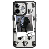 Personalised Labrador, Black - Dog Photo Custom Phone Case iPhone 15 Pro Max / Magsafe Black Impact Case,iPhone 15 Pro / Magsafe Black Impact Case,iPhone 14 Pro Max / Magsafe Black Impact Case,iPhone 14 Pro / Magsafe Black Impact Case,iPhone 13 Pro / Magsafe Black Impact Case Blanc Space