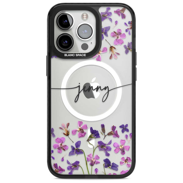 Personalised Purple Wildflowers