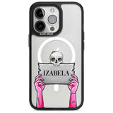 Personalised Grave Plaque Custom Phone Case iPhone 15 Pro Max / Magsafe Black Impact Case,iPhone 15 Pro / Magsafe Black Impact Case,iPhone 14 Pro Max / Magsafe Black Impact Case,iPhone 14 Pro / Magsafe Black Impact Case,iPhone 13 Pro / Magsafe Black Impact Case Blanc Space