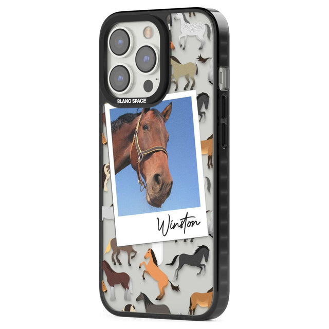 Personalised Horse Polaroid Custom Phone Case iPhone 15 Pro Max / Black Impact Case,iPhone 15 Plus / Black Impact Case,iPhone 15 Pro / Black Impact Case,iPhone 15 / Black Impact Case,iPhone 15 Pro Max / Impact Case,iPhone 15 Plus / Impact Case,iPhone 15 Pro / Impact Case,iPhone 15 / Impact Case,iPhone 15 Pro Max / Magsafe Black Impact Case,iPhone 15 Plus / Magsafe Black Impact Case,iPhone 15 Pro / Magsafe Black Impact Case,iPhone 15 / Magsafe Black Impact Case,iPhone 14 Pro Max / Black Impact Case,iPhone 14