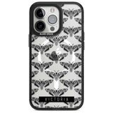 Personalised Hawk Moth Pattern Custom Phone Case iPhone 15 Pro Max / Magsafe Black Impact Case,iPhone 15 Pro / Magsafe Black Impact Case,iPhone 14 Pro Max / Magsafe Black Impact Case,iPhone 14 Pro / Magsafe Black Impact Case,iPhone 13 Pro / Magsafe Black Impact Case Blanc Space