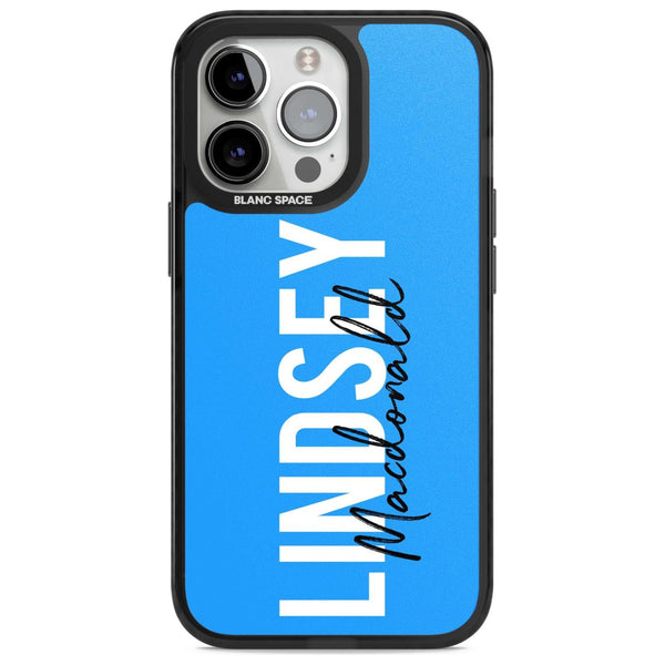 Personalised Bold Name: Blue