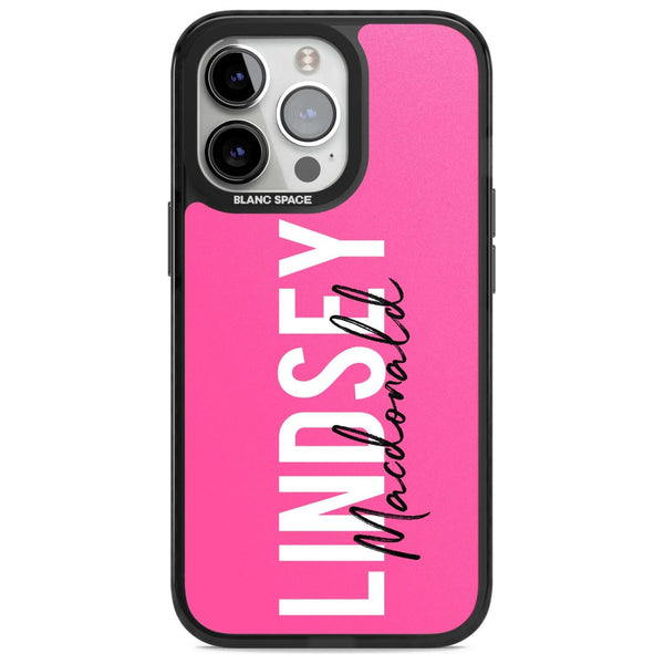 Personalised Bold Name: Pink