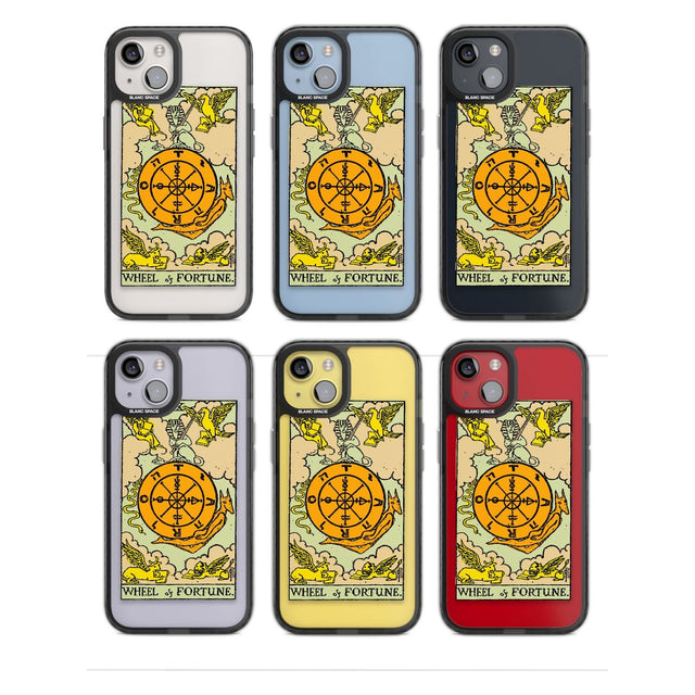 Personalised Wheel of Fortune Tarot Card - Colour Phone Case iPhone 15 Pro Max / Black Impact Case,iPhone 15 Plus / Black Impact Case,iPhone 15 Pro / Black Impact Case,iPhone 15 / Black Impact Case,iPhone 15 Pro Max / Impact Case,iPhone 15 Plus / Impact Case,iPhone 15 Pro / Impact Case,iPhone 15 / Impact Case,iPhone 15 Pro Max / Magsafe Black Impact Case,iPhone 15 Plus / Magsafe Black Impact Case,iPhone 15 Pro / Magsafe Black Impact Case,iPhone 15 / Magsafe Black Impact Case,iPhone 14 Pro Max / Black Impact