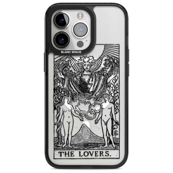 Personalised The Lovers Tarot Card (Clear)