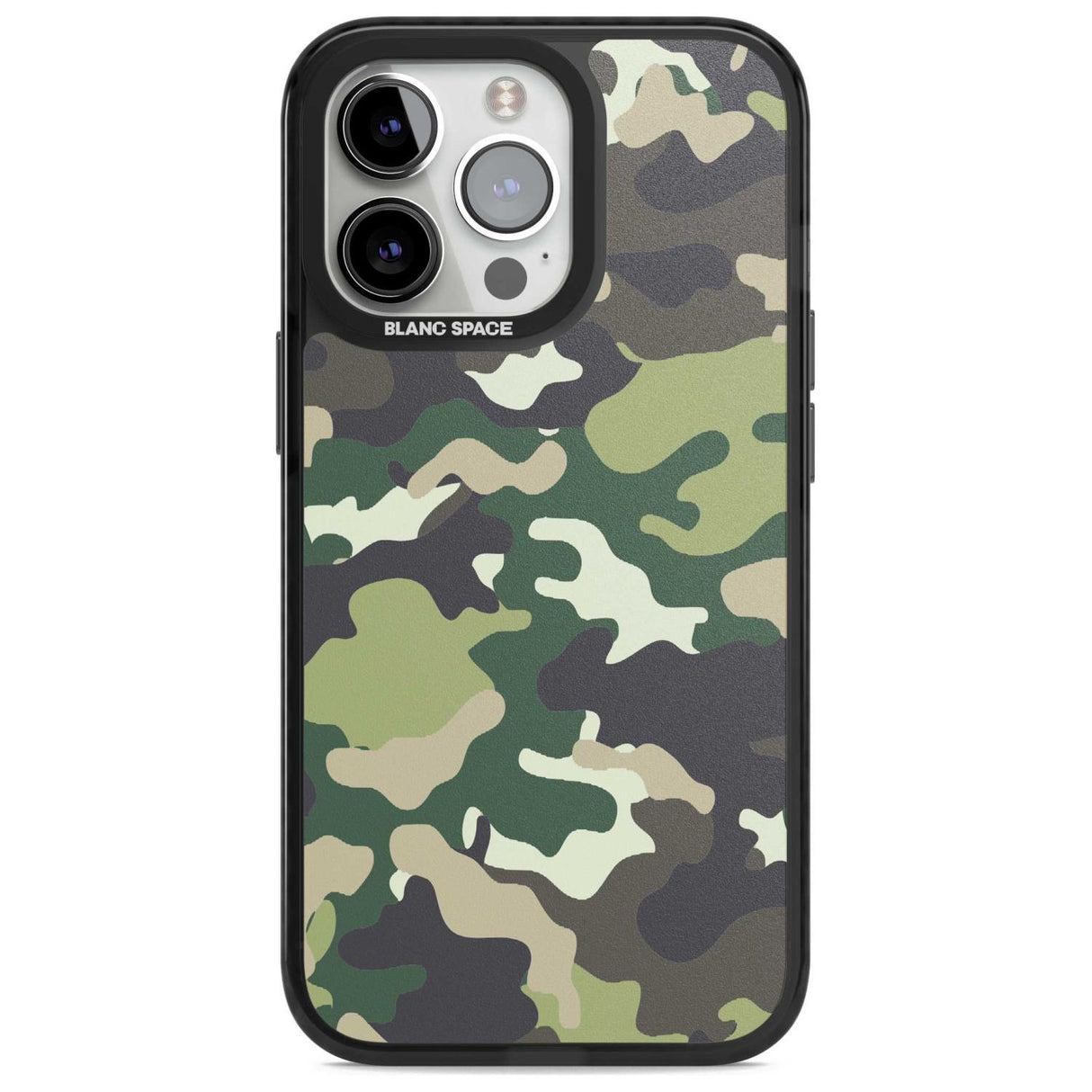 Green Camo Phone Case iPhone 15 Pro Max / Magsafe Black Impact Case,iPhone 15 Pro / Magsafe Black Impact Case,iPhone 14 Pro Max / Magsafe Black Impact Case,iPhone 14 Pro / Magsafe Black Impact Case,iPhone 13 Pro / Magsafe Black Impact Case Blanc Space