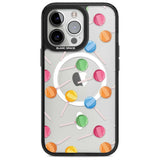 Lollipop Pattern Phone Case iPhone 15 Pro Max / Magsafe Black Impact Case,iPhone 15 Pro / Magsafe Black Impact Case,iPhone 14 Pro Max / Magsafe Black Impact Case,iPhone 14 Pro / Magsafe Black Impact Case,iPhone 13 Pro / Magsafe Black Impact Case Blanc Space