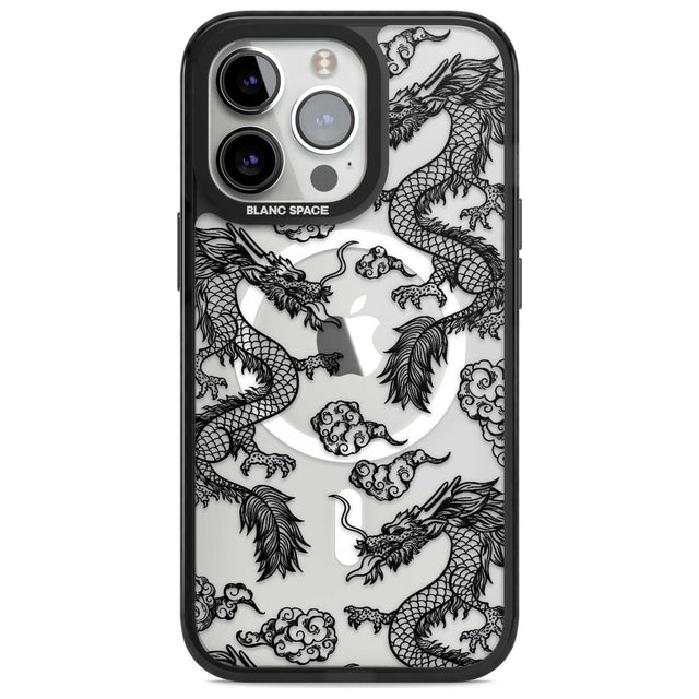 Black Dragon Pattern Phone Case iPhone 15 Pro Max / Magsafe Black Impact Case,iPhone 15 Pro / Magsafe Black Impact Case,iPhone 14 Pro Max / Magsafe Black Impact Case,iPhone 14 Pro / Magsafe Black Impact Case,iPhone 13 Pro / Magsafe Black Impact Case Blanc Space