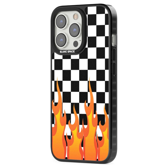 Checkered Fire Phone Case iPhone 15 Pro Max / Black Impact Case,iPhone 15 Plus / Black Impact Case,iPhone 15 Pro / Black Impact Case,iPhone 15 / Black Impact Case,iPhone 15 Pro Max / Impact Case,iPhone 15 Plus / Impact Case,iPhone 15 Pro / Impact Case,iPhone 15 / Impact Case,iPhone 15 Pro Max / Magsafe Black Impact Case,iPhone 15 Plus / Magsafe Black Impact Case,iPhone 15 Pro / Magsafe Black Impact Case,iPhone 15 / Magsafe Black Impact Case,iPhone 14 Pro Max / Black Impact Case,iPhone 14 Plus / Black Impact