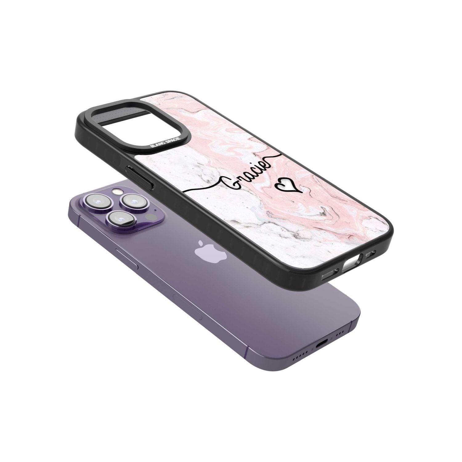 Personalised Pink Marble