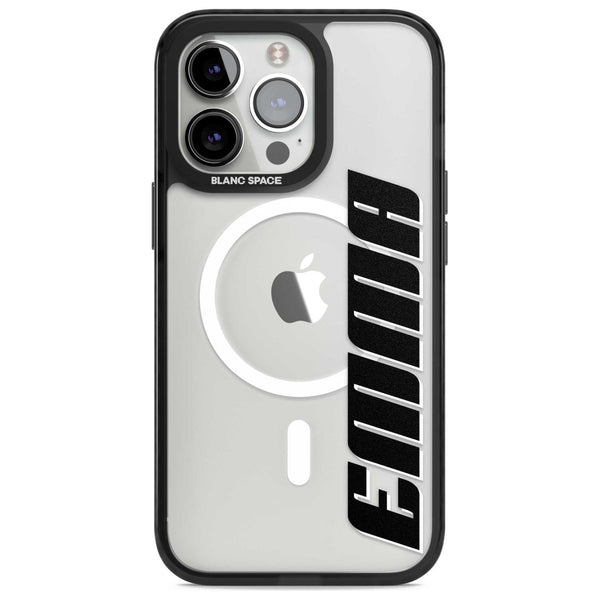 Personalised Vertical Bold Name