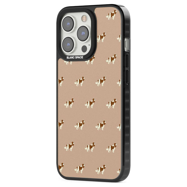 Cavalier King Charles Spaniel Pattern Phone Case iPhone 15 Pro Max / Black Impact Case,iPhone 15 Plus / Black Impact Case,iPhone 15 Pro / Black Impact Case,iPhone 15 / Black Impact Case,iPhone 15 Pro Max / Impact Case,iPhone 15 Plus / Impact Case,iPhone 15 Pro / Impact Case,iPhone 15 / Impact Case,iPhone 15 Pro Max / Magsafe Black Impact Case,iPhone 15 Plus / Magsafe Black Impact Case,iPhone 15 Pro / Magsafe Black Impact Case,iPhone 15 / Magsafe Black Impact Case,iPhone 14 Pro Max / Black Impact Case,iPhone