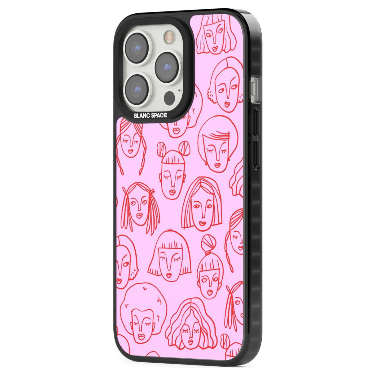 Girl Portrait Doodles in Pink & Red Phone Case iPhone 15 Pro Max / Black Impact Case,iPhone 15 Plus / Black Impact Case,iPhone 15 Pro / Black Impact Case,iPhone 15 / Black Impact Case,iPhone 15 Pro Max / Impact Case,iPhone 15 Plus / Impact Case,iPhone 15 Pro / Impact Case,iPhone 15 / Impact Case,iPhone 15 Pro Max / Magsafe Black Impact Case,iPhone 15 Plus / Magsafe Black Impact Case,iPhone 15 Pro / Magsafe Black Impact Case,iPhone 15 / Magsafe Black Impact Case,iPhone 14 Pro Max / Black Impact Case,iPhone 1