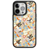 Busy Floral Mix: Transparent Phone Case iPhone 15 Pro Max / Magsafe Black Impact Case,iPhone 15 Pro / Magsafe Black Impact Case,iPhone 14 Pro Max / Magsafe Black Impact Case,iPhone 14 Pro / Magsafe Black Impact Case,iPhone 13 Pro / Magsafe Black Impact Case Blanc Space