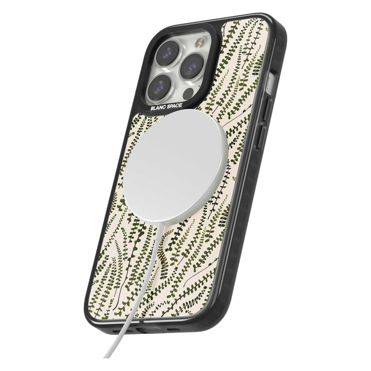 Fern Leaf Pattern Design - Cream Phone Case iPhone 15 Pro Max / Black Impact Case,iPhone 15 Plus / Black Impact Case,iPhone 15 Pro / Black Impact Case,iPhone 15 / Black Impact Case,iPhone 15 Pro Max / Impact Case,iPhone 15 Plus / Impact Case,iPhone 15 Pro / Impact Case,iPhone 15 / Impact Case,iPhone 15 Pro Max / Magsafe Black Impact Case,iPhone 15 Plus / Magsafe Black Impact Case,iPhone 15 Pro / Magsafe Black Impact Case,iPhone 15 / Magsafe Black Impact Case,iPhone 14 Pro Max / Black Impact Case,iPhone 14 P