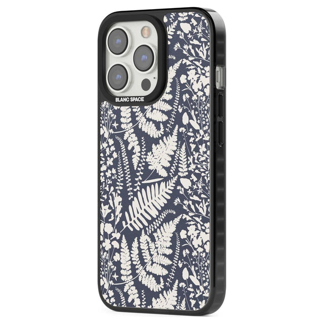 Wildflowers and Ferns on Navy