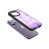 Purple Galaxy Pattern Design