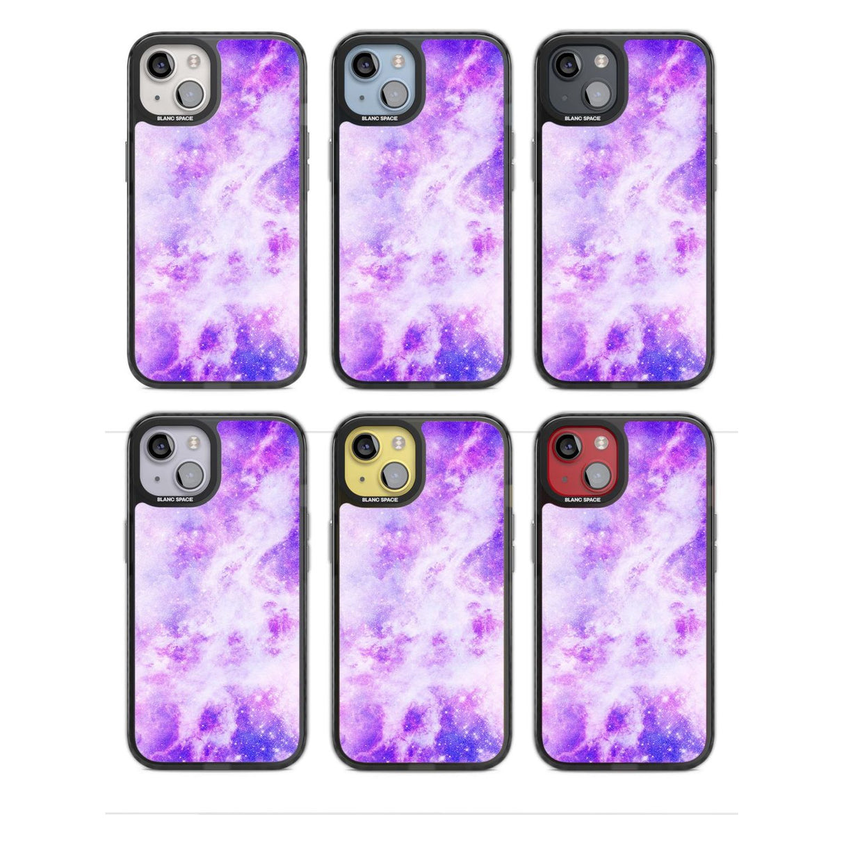 Purple Galaxy Pattern Design