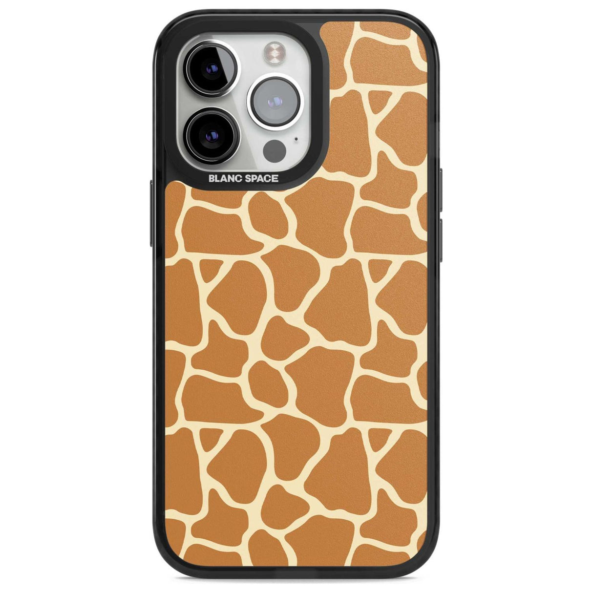 Giraffe Pattern Phone Case iPhone 15 Pro Max / Magsafe Black Impact Case,iPhone 15 Pro / Magsafe Black Impact Case,iPhone 14 Pro Max / Magsafe Black Impact Case,iPhone 14 Pro / Magsafe Black Impact Case,iPhone 13 Pro / Magsafe Black Impact Case Blanc Space