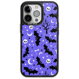 Bats n' Bones Pattern Phone Case iPhone 15 Pro Max / Magsafe Black Impact Case,iPhone 15 Pro / Magsafe Black Impact Case,iPhone 14 Pro Max / Magsafe Black Impact Case,iPhone 14 Pro / Magsafe Black Impact Case,iPhone 13 Pro / Magsafe Black Impact Case Blanc Space