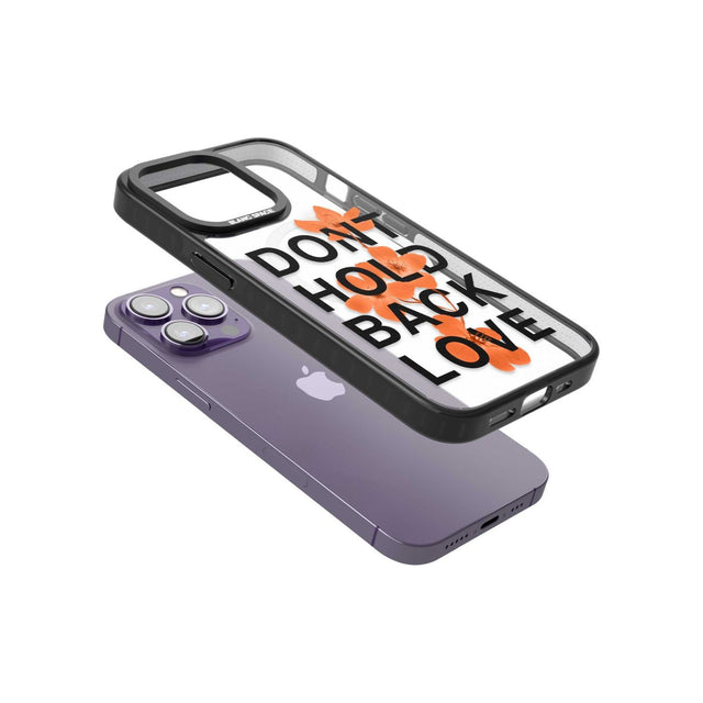 Don't Hold Back Love - Orange & Black Phone Case iPhone 15 Pro Max / Black Impact Case,iPhone 15 Plus / Black Impact Case,iPhone 15 Pro / Black Impact Case,iPhone 15 / Black Impact Case,iPhone 15 Pro Max / Impact Case,iPhone 15 Plus / Impact Case,iPhone 15 Pro / Impact Case,iPhone 15 / Impact Case,iPhone 15 Pro Max / Magsafe Black Impact Case,iPhone 15 Plus / Magsafe Black Impact Case,iPhone 15 Pro / Magsafe Black Impact Case,iPhone 15 / Magsafe Black Impact Case,iPhone 14 Pro Max / Black Impact Case,iPhone