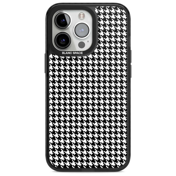 Black Houndstooth Pattern