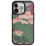 Japanese Illustration Cherry Blossom Forest Phone Case iPhone 15 Pro / Magsafe Black Impact Case,iPhone 15 Pro Max / Magsafe Black Impact Case,iPhone 14 Pro Max / Magsafe Black Impact Case,iPhone 13 Pro / Magsafe Black Impact Case,iPhone 14 Pro / Magsafe Black Impact Case Blanc Space