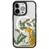 Large Jaguar Clear Jungle Cat Pattern Phone Case iPhone 15 Pro Max / Magsafe Black Impact Case,iPhone 15 Pro / Magsafe Black Impact Case,iPhone 14 Pro Max / Magsafe Black Impact Case,iPhone 14 Pro / Magsafe Black Impact Case,iPhone 13 Pro / Magsafe Black Impact Case Blanc Space