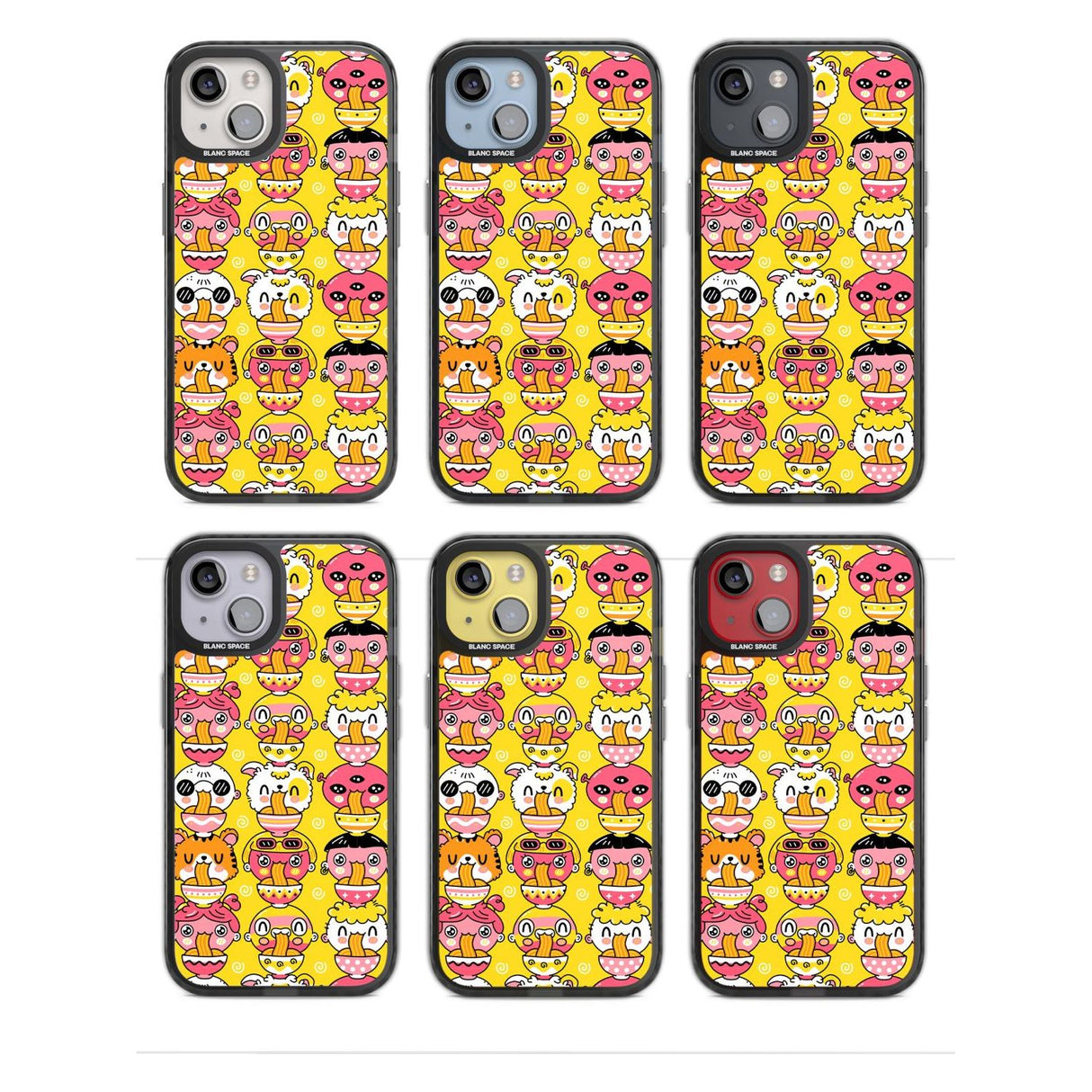 Ramen Noodle Kawaii Pattern