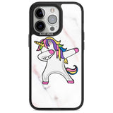 Designer Marble Unicorn Dab Phone Case iPhone 15 Pro / Magsafe Black Impact Case,iPhone 15 Pro Max / Magsafe Black Impact Case,iPhone 14 Pro Max / Magsafe Black Impact Case,iPhone 13 Pro / Magsafe Black Impact Case,iPhone 14 Pro / Magsafe Black Impact Case Blanc Space