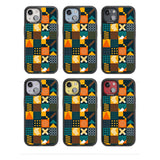 Funky Geometric Patterns: Orange & Dark Green Phone Case iPhone 15 Pro Max / Black Impact Case,iPhone 15 Plus / Black Impact Case,iPhone 15 Pro / Black Impact Case,iPhone 15 / Black Impact Case,iPhone 15 Pro Max / Impact Case,iPhone 15 Plus / Impact Case,iPhone 15 Pro / Impact Case,iPhone 15 / Impact Case,iPhone 15 Pro Max / Magsafe Black Impact Case,iPhone 15 Plus / Magsafe Black Impact Case,iPhone 15 Pro / Magsafe Black Impact Case,iPhone 15 / Magsafe Black Impact Case,iPhone 14 Pro Max / Black Impact Cas