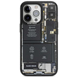 Circuit Board Teardown Phone Case iPhone 15 Pro Max / Magsafe Black Impact Case,iPhone 15 Pro / Magsafe Black Impact Case,iPhone 14 Pro Max / Magsafe Black Impact Case,iPhone 14 Pro / Magsafe Black Impact Case,iPhone 13 Pro / Magsafe Black Impact Case Blanc Space