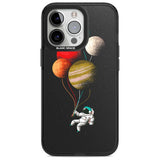 Astronaut Balloon Planets Phone Case iPhone 15 Pro / Magsafe Black Impact Case,iPhone 15 Pro Max / Magsafe Black Impact Case,iPhone 14 Pro Max / Magsafe Black Impact Case,iPhone 13 Pro / Magsafe Black Impact Case,iPhone 14 Pro / Magsafe Black Impact Case Blanc Space