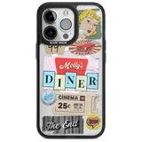 Nifty Fifties Swing Phone Case iPhone 15 Pro Max / Magsafe Black Impact Case,iPhone 15 Pro / Magsafe Black Impact Case,iPhone 14 Pro Max / Magsafe Black Impact Case,iPhone 14 Pro / Magsafe Black Impact Case,iPhone 13 Pro / Magsafe Black Impact Case Blanc Space