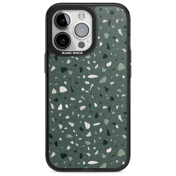 Green & Cream Terrazzo Pattern