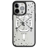 Gemini Emblem - Transparent Design Phone Case iPhone 15 Pro Max / Magsafe Black Impact Case,iPhone 15 Pro / Magsafe Black Impact Case,iPhone 14 Pro Max / Magsafe Black Impact Case,iPhone 14 Pro / Magsafe Black Impact Case,iPhone 13 Pro / Magsafe Black Impact Case Blanc Space