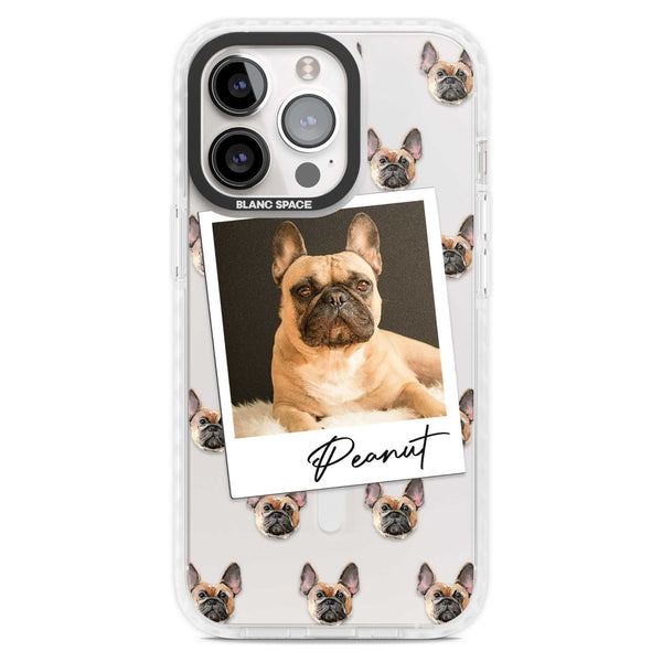Personalised Tan French Bulldog Instant Camera Photo