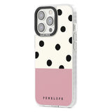 Personalised Pink Border Polka Dot Custom Phone Case iPhone 15 Pro Max / Black Impact Case,iPhone 15 Plus / Black Impact Case,iPhone 15 Pro / Black Impact Case,iPhone 15 / Black Impact Case,iPhone 15 Pro Max / Impact Case,iPhone 15 Plus / Impact Case,iPhone 15 Pro / Impact Case,iPhone 15 / Impact Case,iPhone 15 Pro Max / Magsafe Black Impact Case,iPhone 15 Plus / Magsafe Black Impact Case,iPhone 15 Pro / Magsafe Black Impact Case,iPhone 15 / Magsafe Black Impact Case,iPhone 14 Pro Max / Black Impact Case,iP