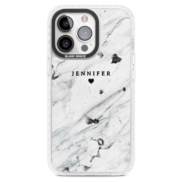 Personalised Marble Heart