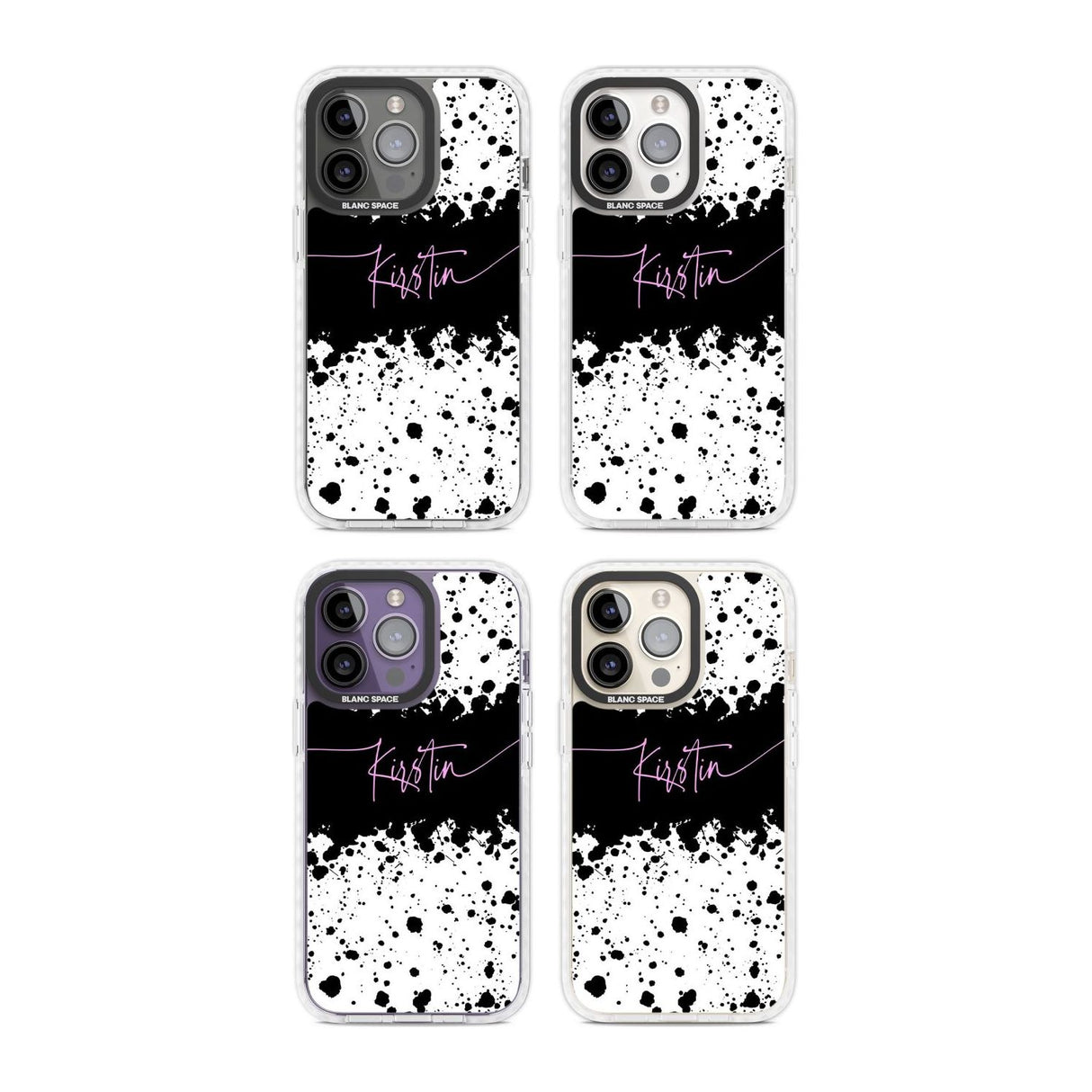 Personalised Black & White Paint Splatters Custom Phone Case iPhone 15 Pro Max / Black Impact Case,iPhone 15 Plus / Black Impact Case,iPhone 15 Pro / Black Impact Case,iPhone 15 / Black Impact Case,iPhone 15 Pro Max / Impact Case,iPhone 15 Plus / Impact Case,iPhone 15 Pro / Impact Case,iPhone 15 / Impact Case,iPhone 15 Pro Max / Magsafe Black Impact Case,iPhone 15 Plus / Magsafe Black Impact Case,iPhone 15 Pro / Magsafe Black Impact Case,iPhone 15 / Magsafe Black Impact Case,iPhone 14 Pro Max / Black Impact