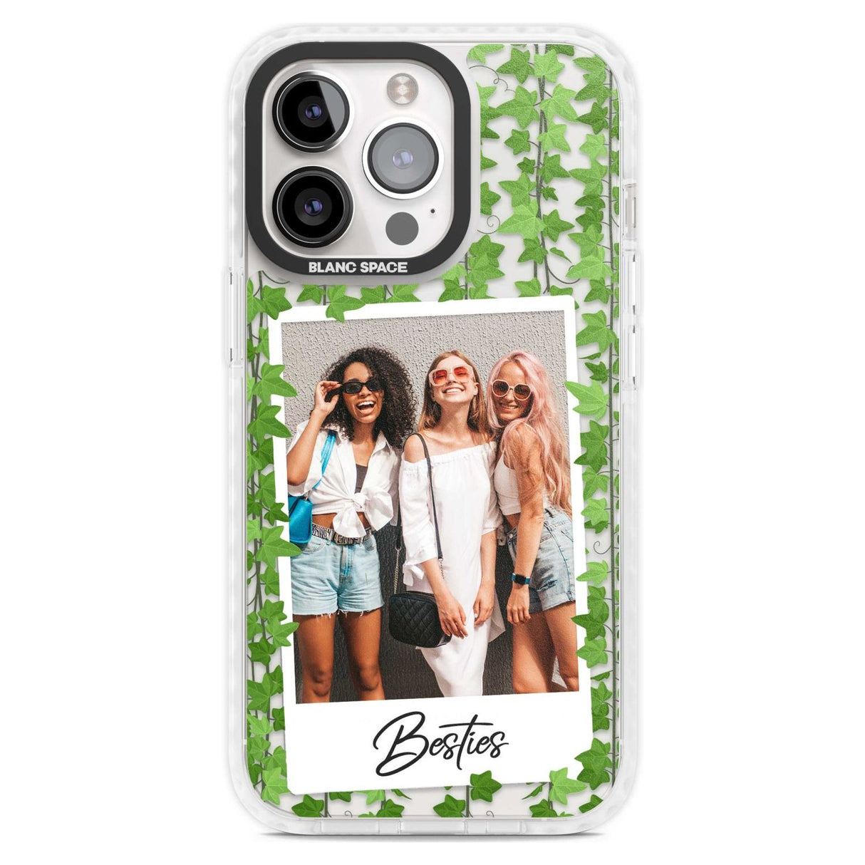 Personalised Ivy Vine Instant Photo Custom Phone Case iPhone 15 Pro Max / Magsafe Impact Case,iPhone 15 Pro / Magsafe Impact Case Blanc Space